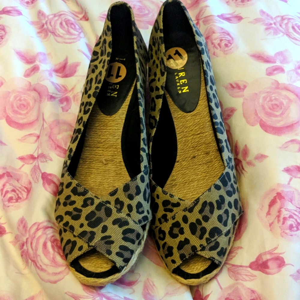 NWT Ralph Lauren wedges